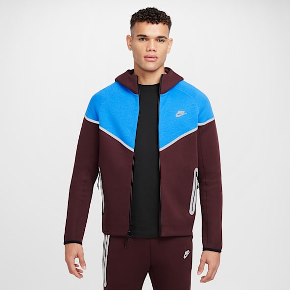 Red Tech Fleece Clothing. Nike